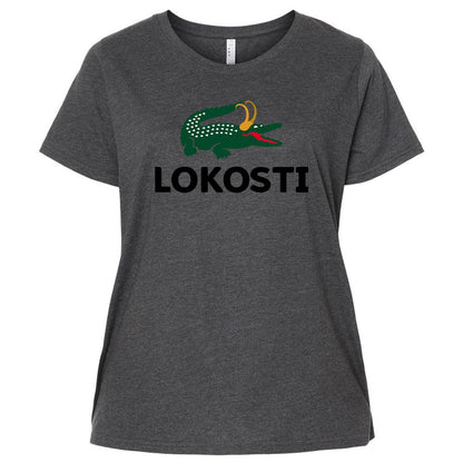 Ladies Curvy Jersey - UBZMNYLQ - Vintage Smoke - 4