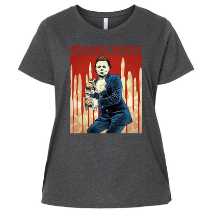 Ladies Curvy Jersey - YWAGSDKB - Vintage Smoke - 4