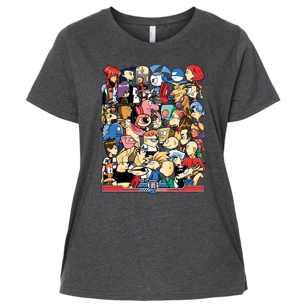 Ladies Curvy Jersey - A7A2ZN65 - Vintage Smoke - 4