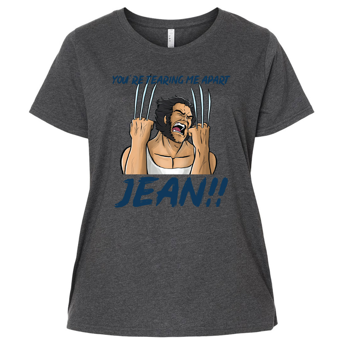 Ladies Curvy Jersey - YBV5D8DJ - Vintage Smoke - 4