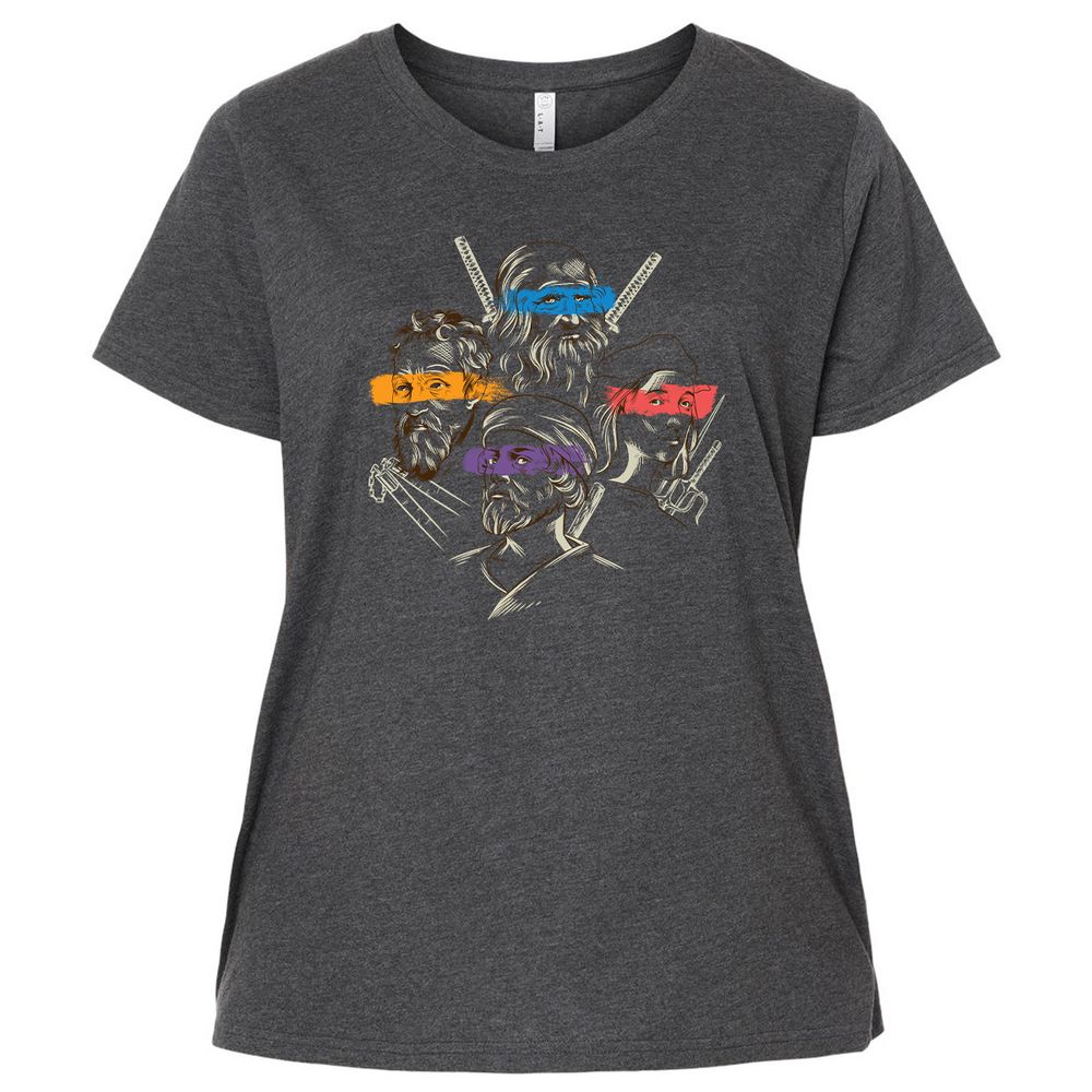 Ladies Curvy Jersey - T47LF3LK - Vintage Smoke - 4