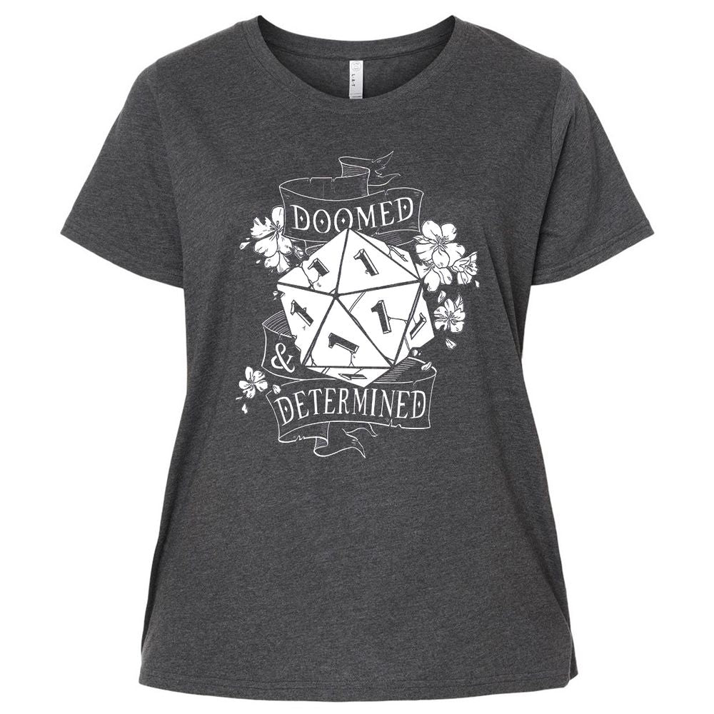 Ladies Curvy Jersey - UQ57P55C - Vintage Smoke - 4