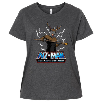 Ladies Curvy Jersey - ER69K3QN - Vintage Smoke - 4