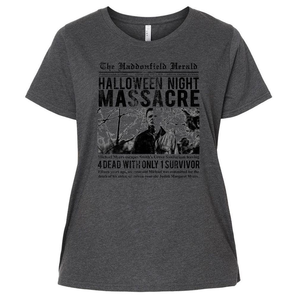 Ladies Curvy Jersey - 3WWWQW9Q - Vintage Smoke - 4