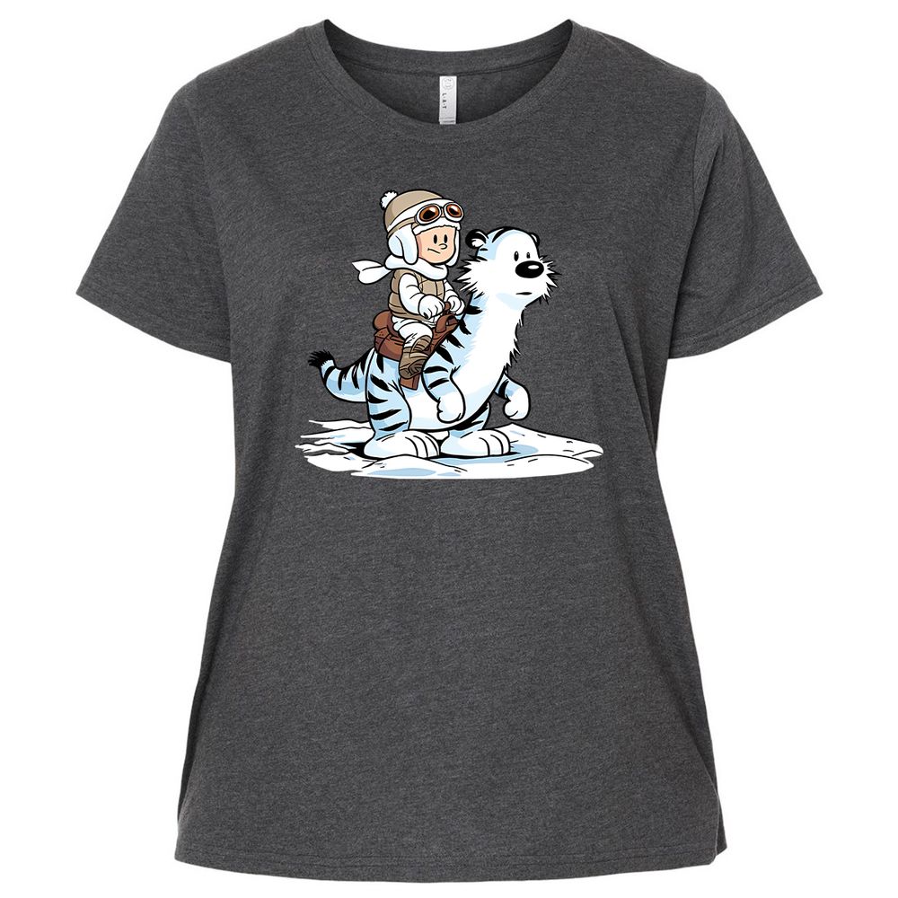 Ladies Curvy Jersey - LWYL9PGF - Vintage Smoke - 4