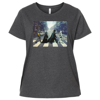 Ladies Curvy Jersey - T7D2KPJG - Vintage Smoke - 4