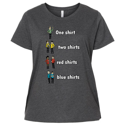 Ladies Curvy Jersey - VAUFHQ7T - Vintage Smoke - 4