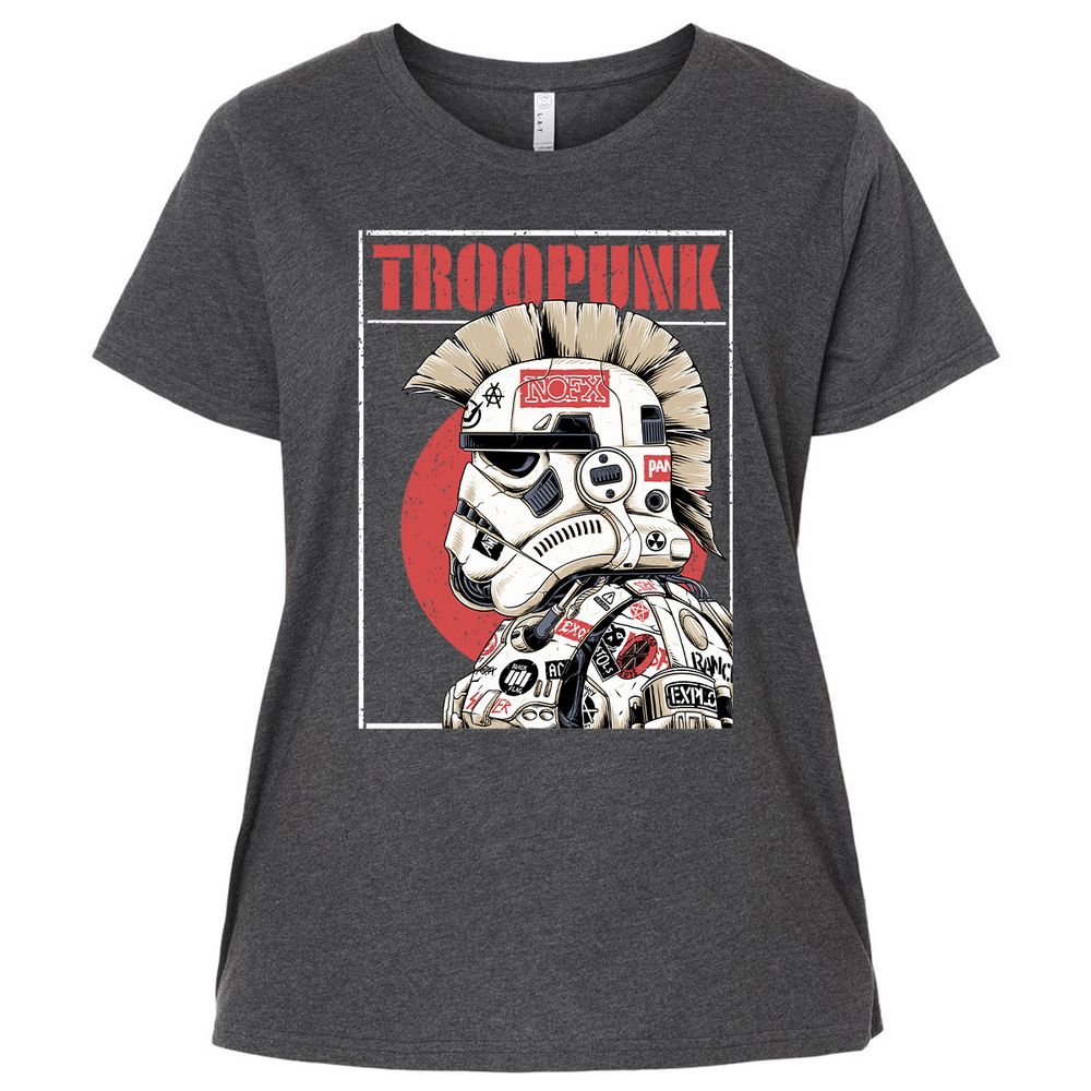 Ladies Curvy Jersey - JUJUX5DP - Vintage Smoke - 4