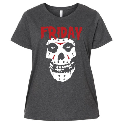 Ladies Curvy Jersey - R6UYWGQX - Vintage Smoke - 4