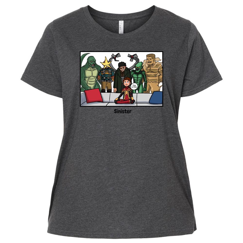 Ladies Curvy Jersey - YW68JHQE - Vintage Smoke - 4