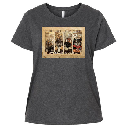 Ladies Curvy Jersey - BQQAEB7J - Vintage Smoke - 4