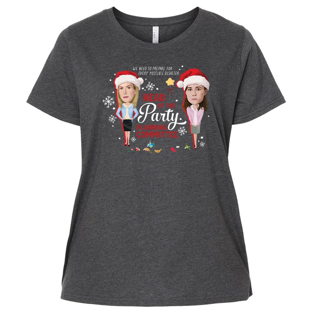 Head Of The Party Planning Committee Christmas - Vintage Smoke - 4