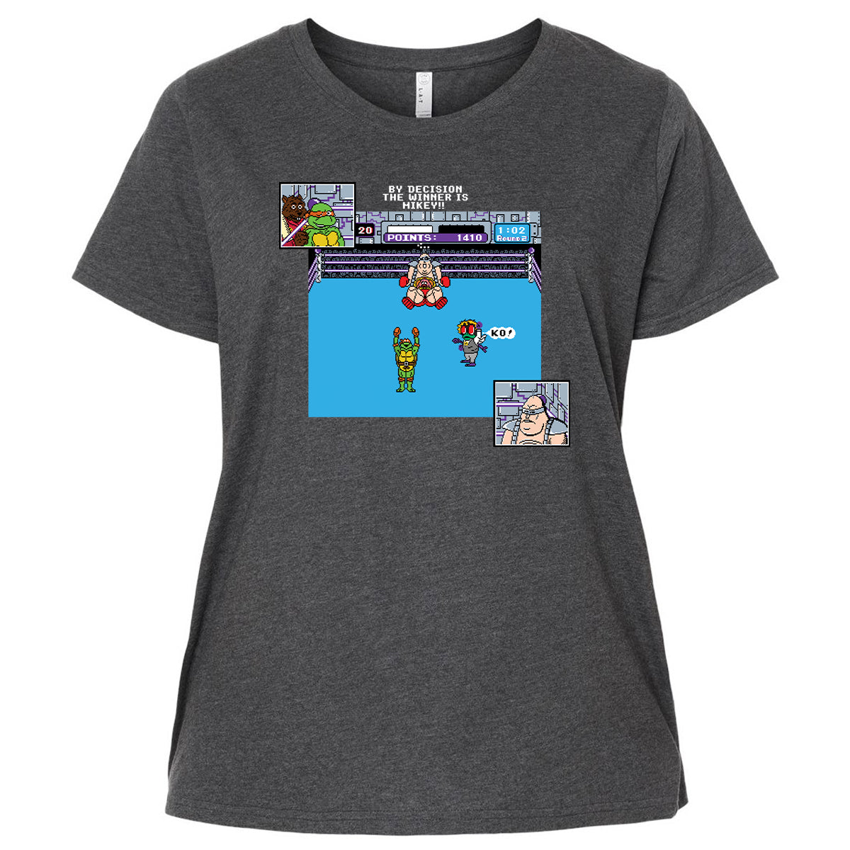 Ladies Curvy Jersey - 2AN57TXG - Vintage Smoke - 4