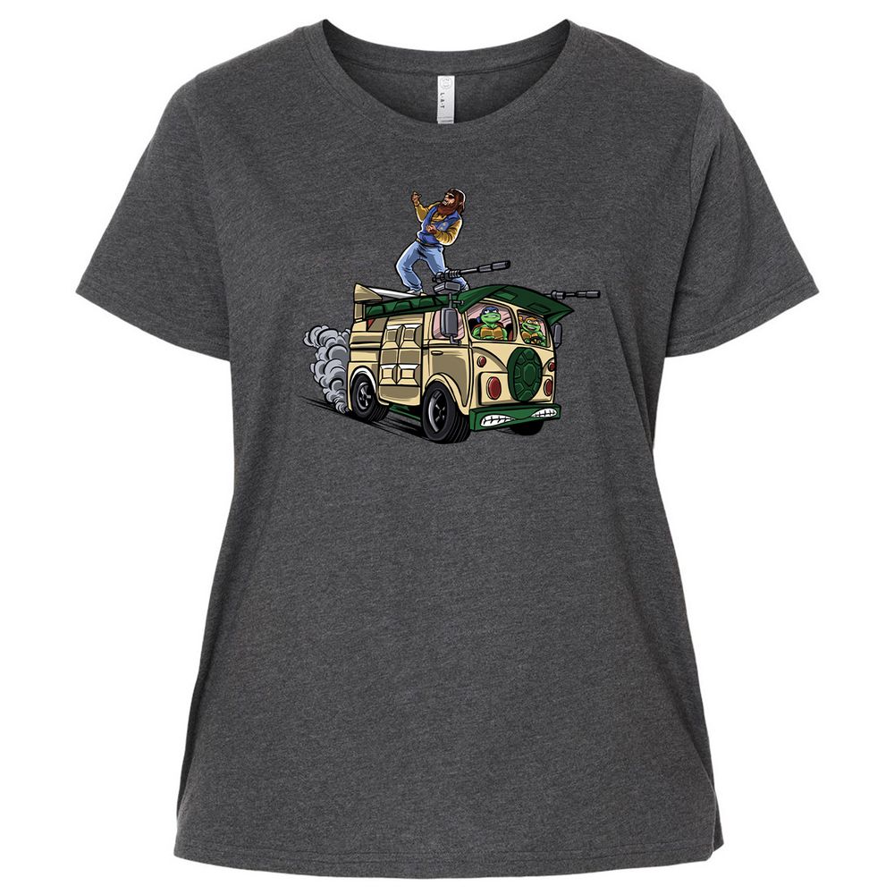 Ladies Curvy Jersey - 2YAGMU1D - Vintage Smoke - 4