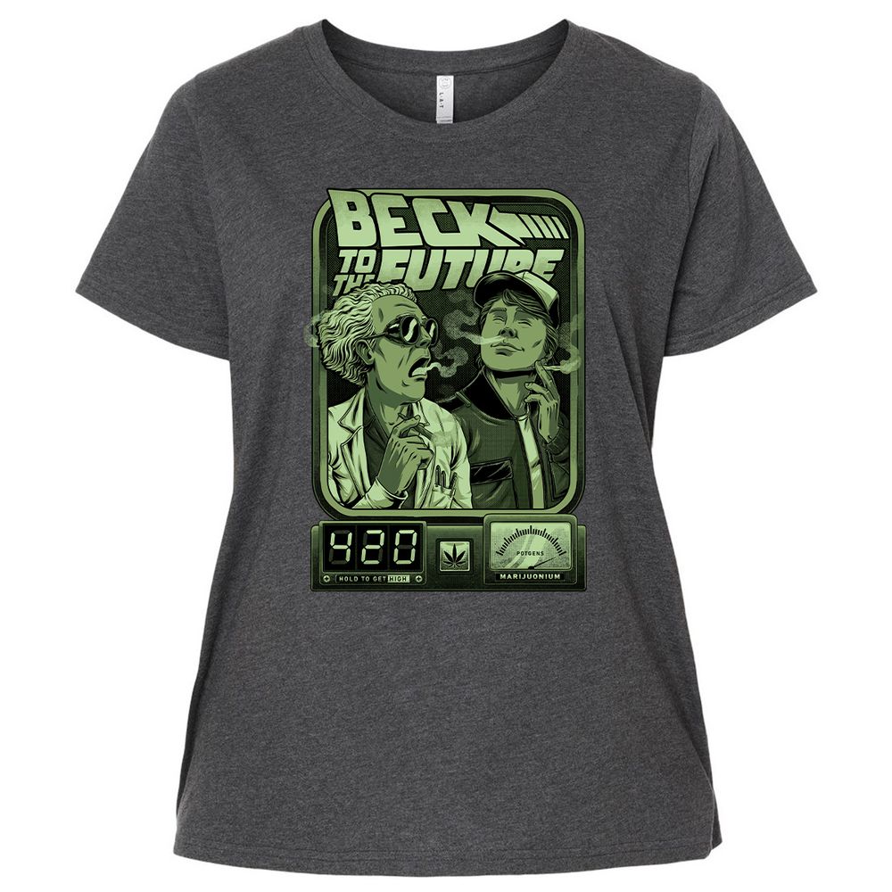 Ladies Curvy Jersey - KNYV49UX - Vintage Smoke - 4