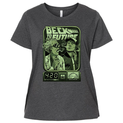 Ladies Curvy Jersey - KNYV49UX - Vintage Smoke - 4