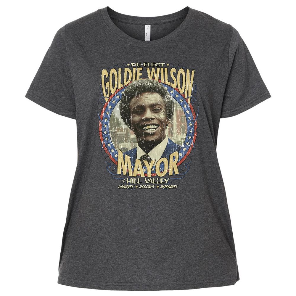 Re-Elect Mayor Goldie Wilson - Vintage Smoke - 4