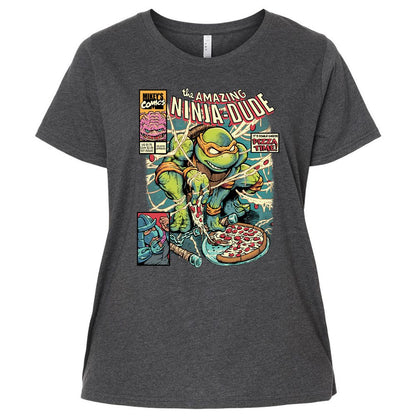 Ladies Curvy Jersey - F28MP4PY - Vintage Smoke - 4