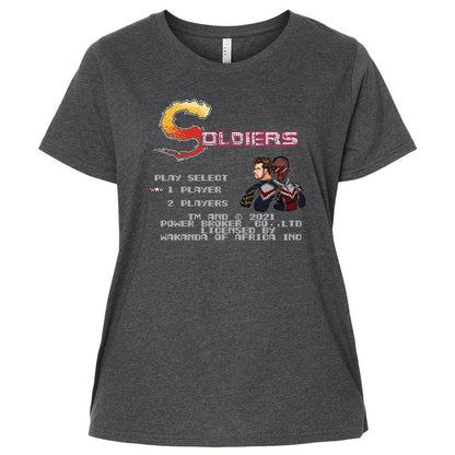 Ladies Curvy Jersey - B7DE3LQC - Vintage Smoke - 4