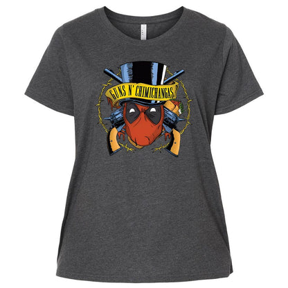 Ladies Curvy Jersey - YQV3Y9JP - Vintage Smoke - 4