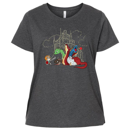 Ladies Curvy Jersey - D6PQ57FV - Vintage Smoke - 4