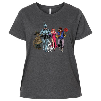 Ladies Curvy Jersey - 77EMRUMX - Vintage Smoke - 4