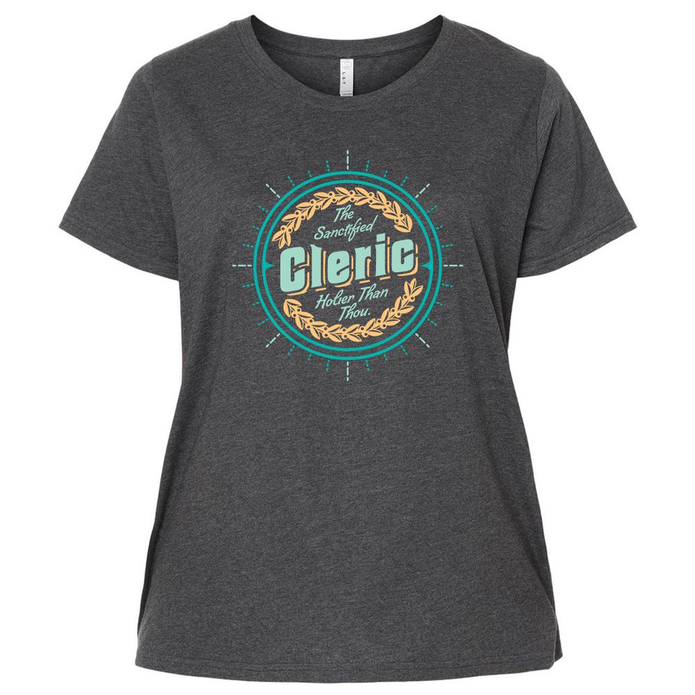 Ladies Curvy Jersey - Z6DVP9BY - Vintage Smoke - 4