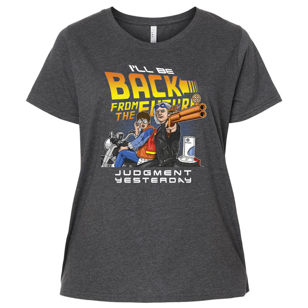 Ladies Curvy Jersey - T9NSC7NA - Vintage Smoke - 4