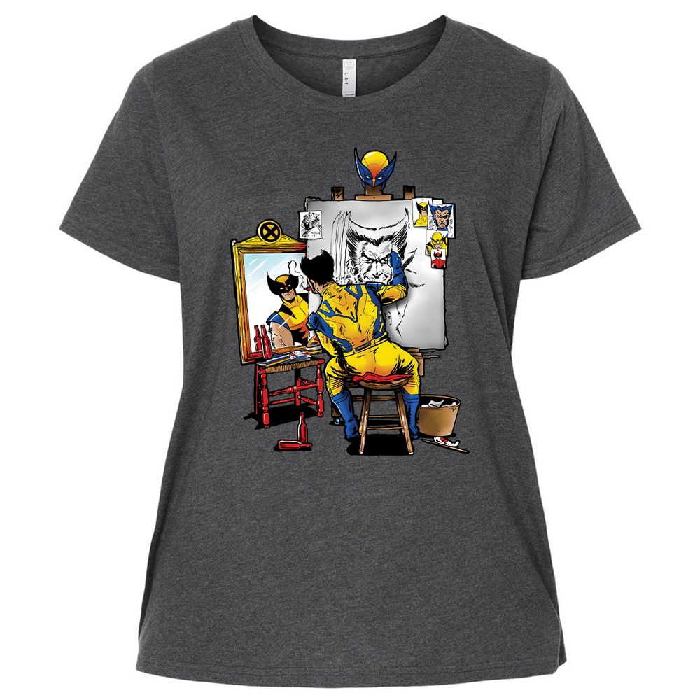 Ladies Curvy Jersey - 63AM6ASN - Vintage Smoke - 4