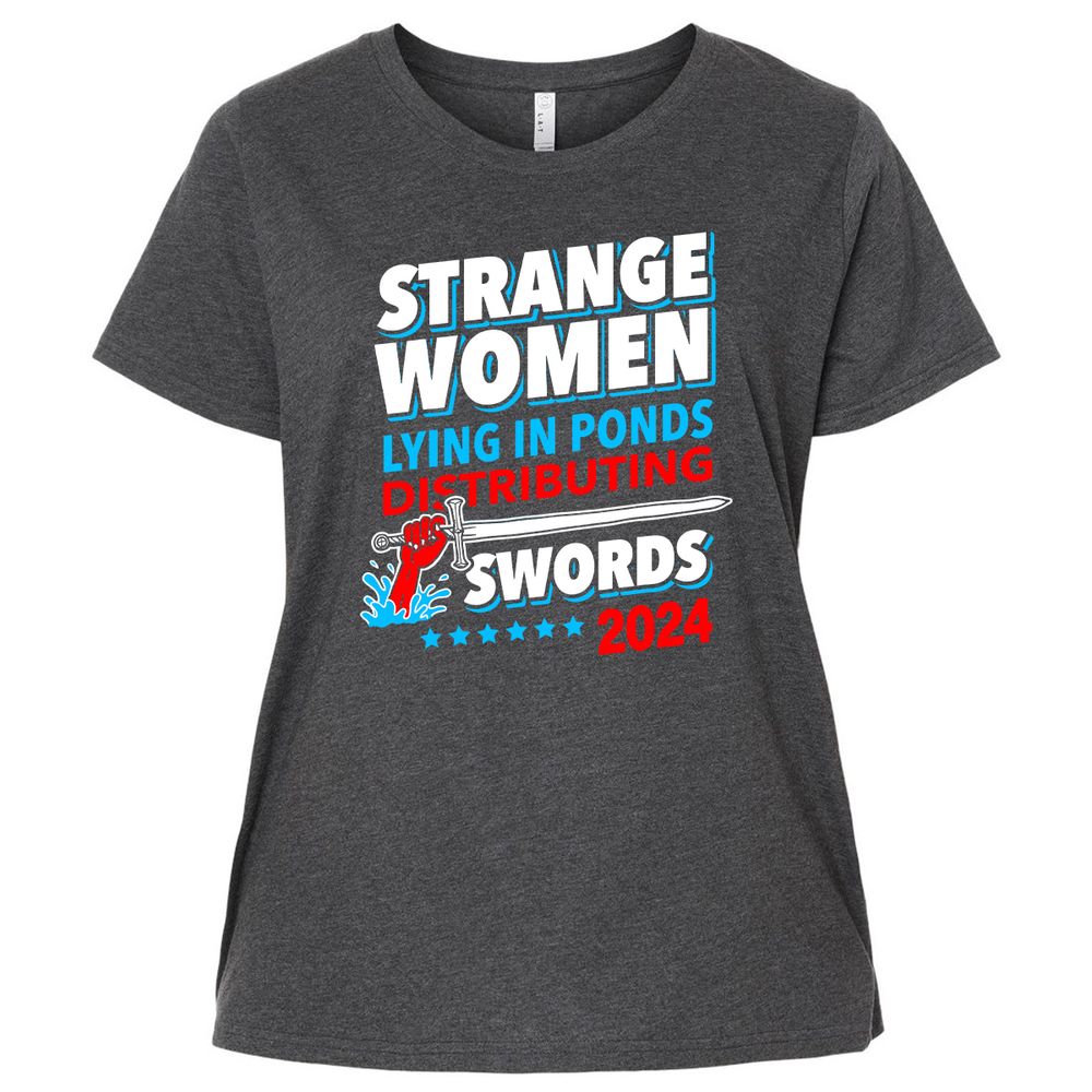 Ladies Curvy Jersey - A48TA254 - Vintage Smoke - 4