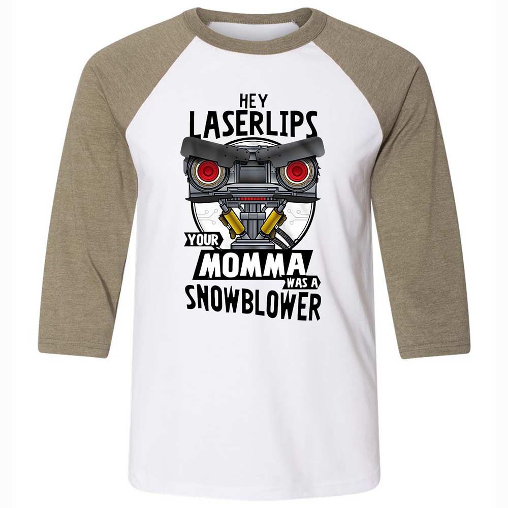 Unisex 3/4 Baseball Tee - S96KGEGW - White/Heather Olive - 4