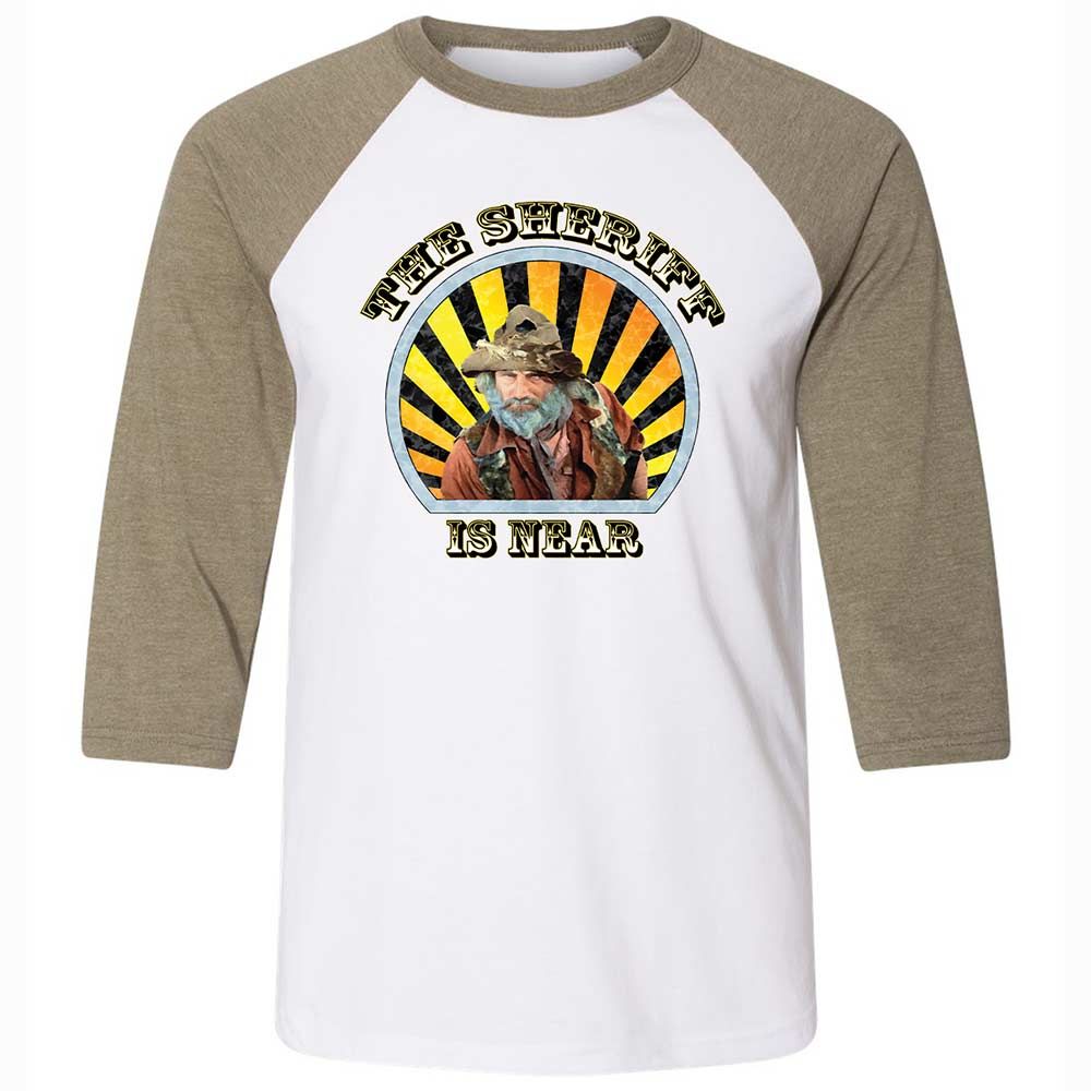 The Sheriff Is Near - White/Heather Olive - 4