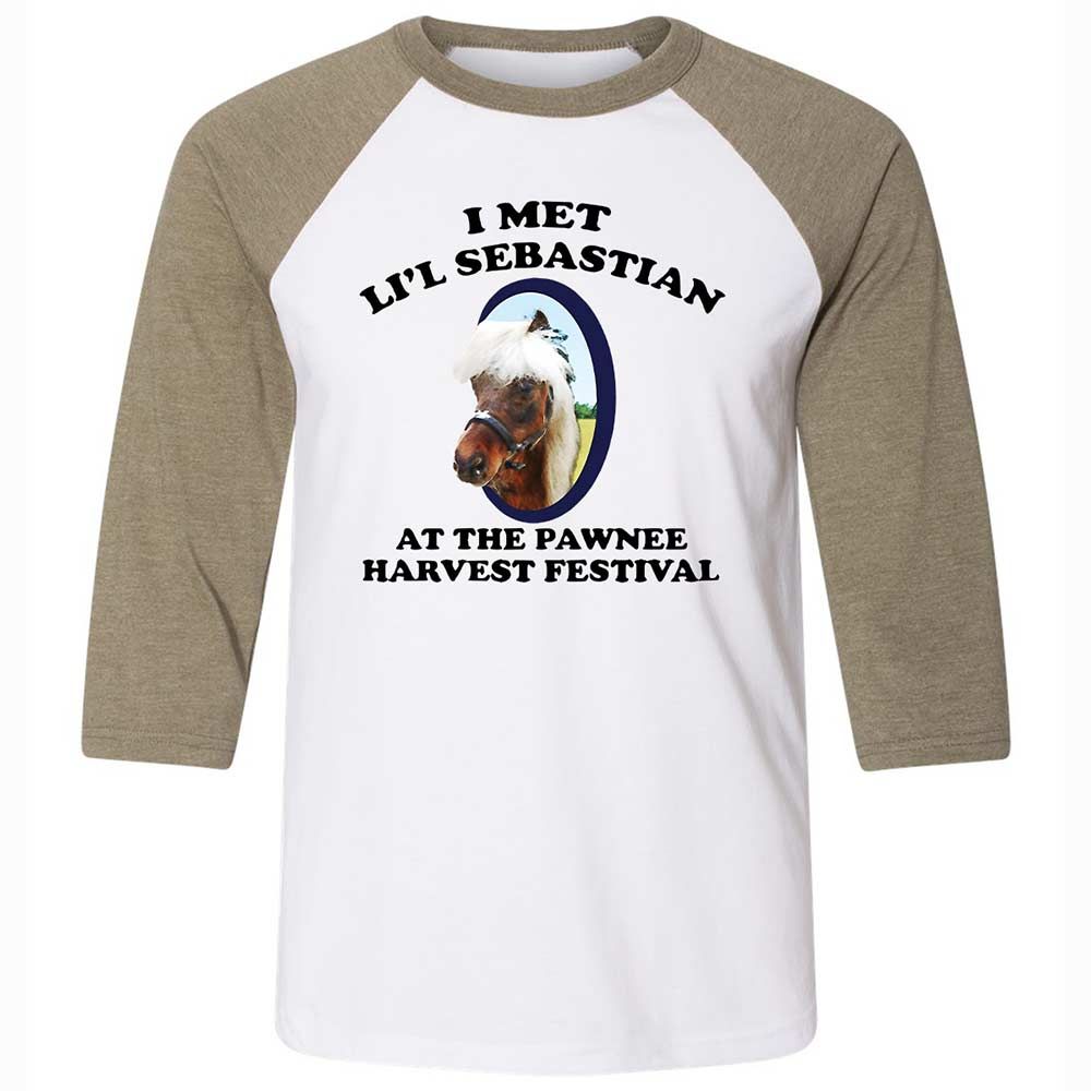 Unisex 3/4 Baseball Tee - H2J1LC2W - White/Heather Olive - 4