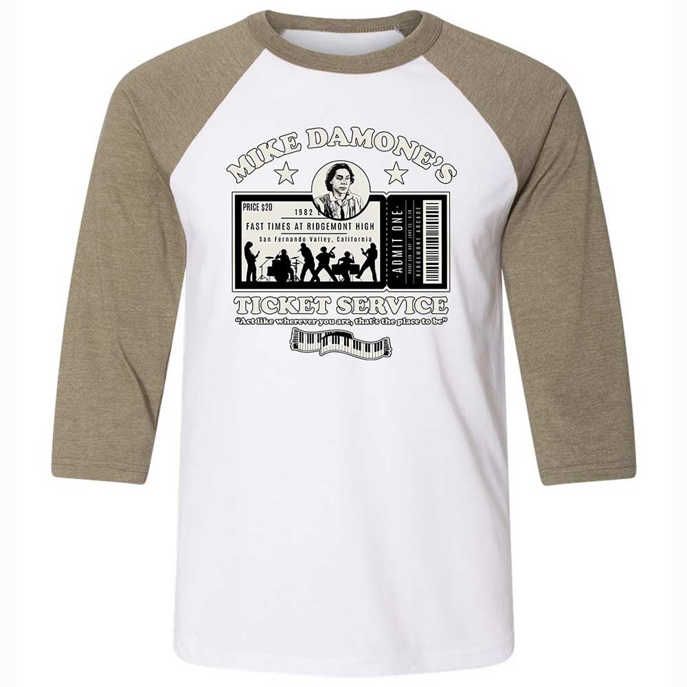 Damone's Ticket Service - White/Heather Olive - 4
