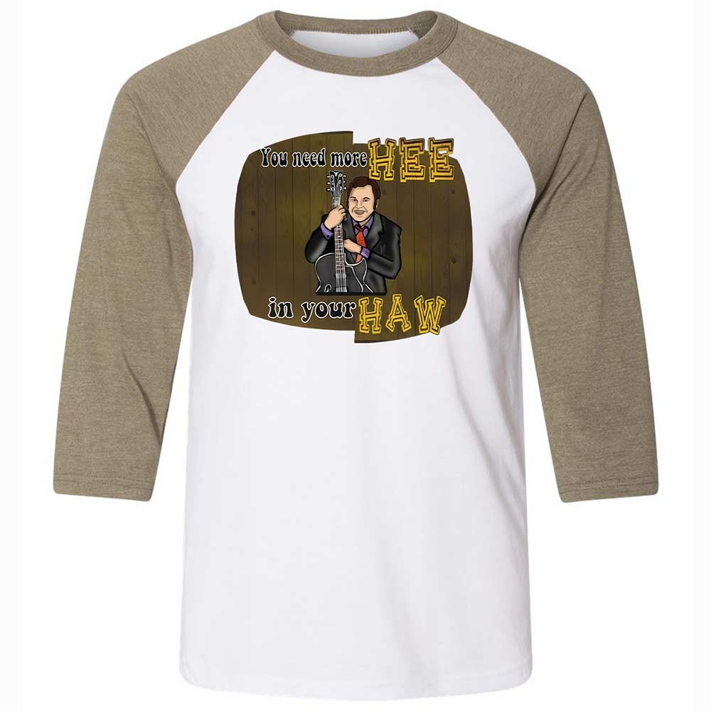 Unisex 3/4 Baseball Tee - 7KDB7RMN - White/Heather Olive - 4