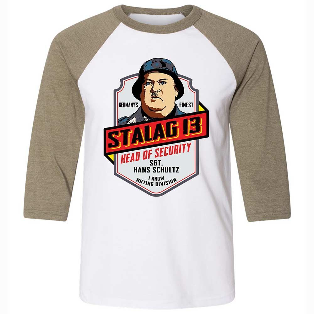 Unisex 3/4 Baseball Tee - 2MKHQLFV - White/Heather Olive - 4