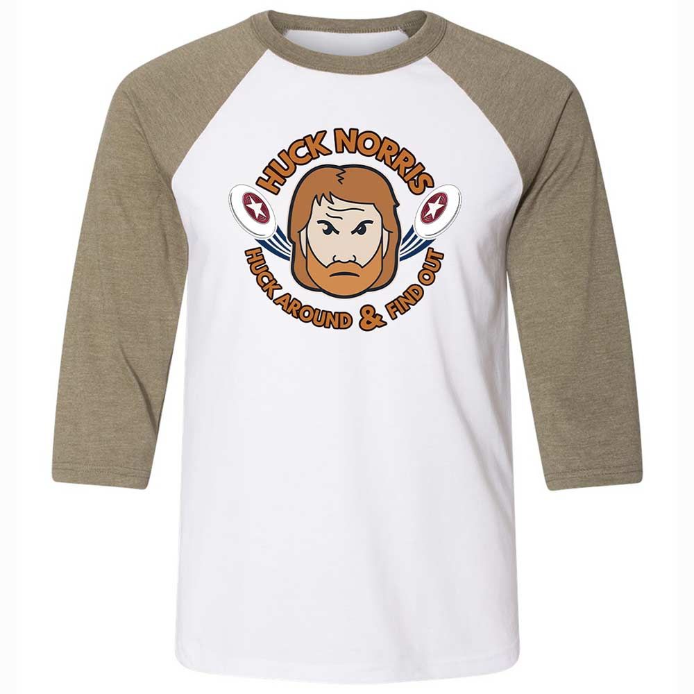 Unisex 3/4 Baseball Tee - 7B5X4BLF - White/Heather Olive - 4