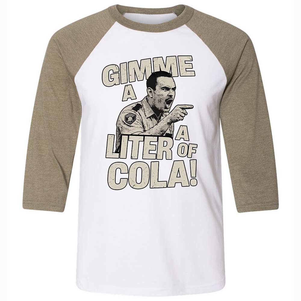 Unisex 3/4 Baseball Tee - WLY8JJU1 - White/Heather Olive - 4