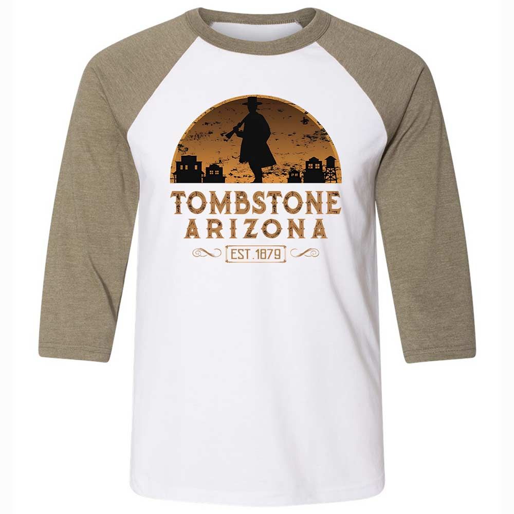 Tombstone Arizona Wild West - White/Heather Olive - 4