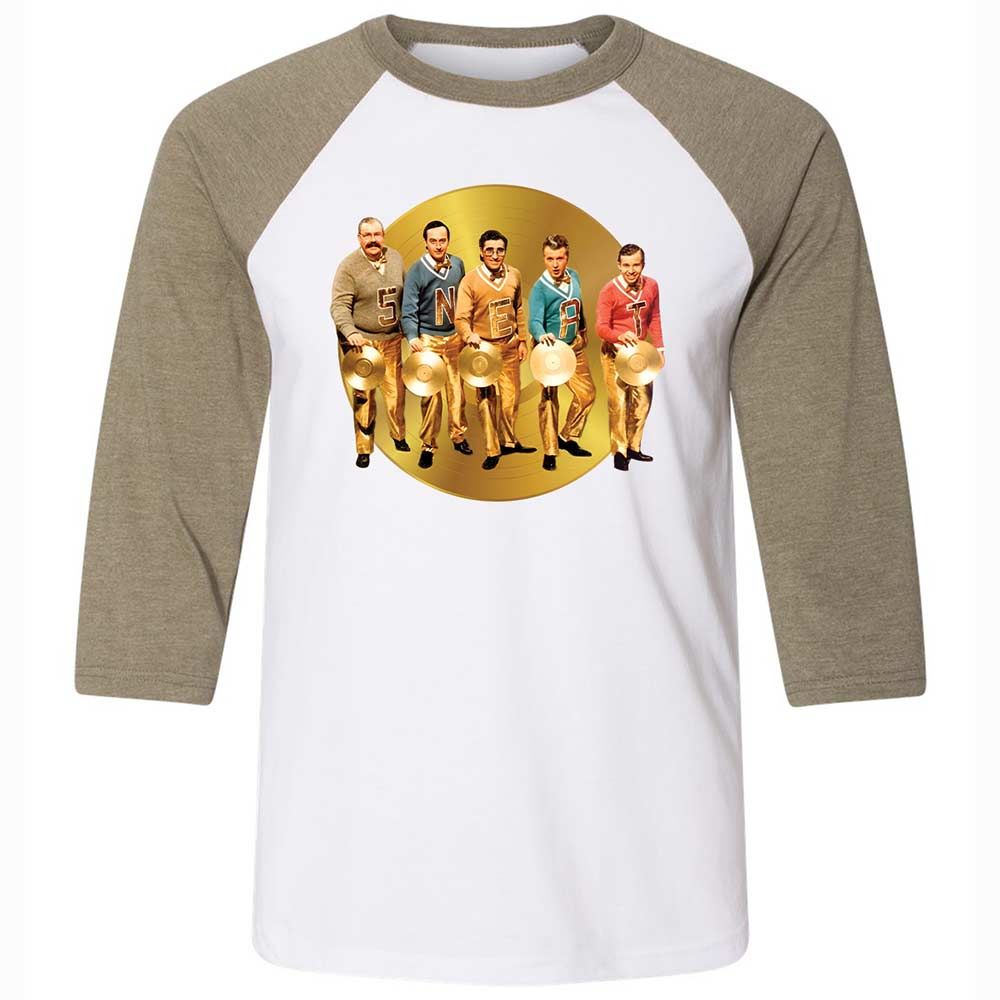 Unisex 3/4 Baseball Tee - S8DXGHAB - White/Heather Olive - 4
