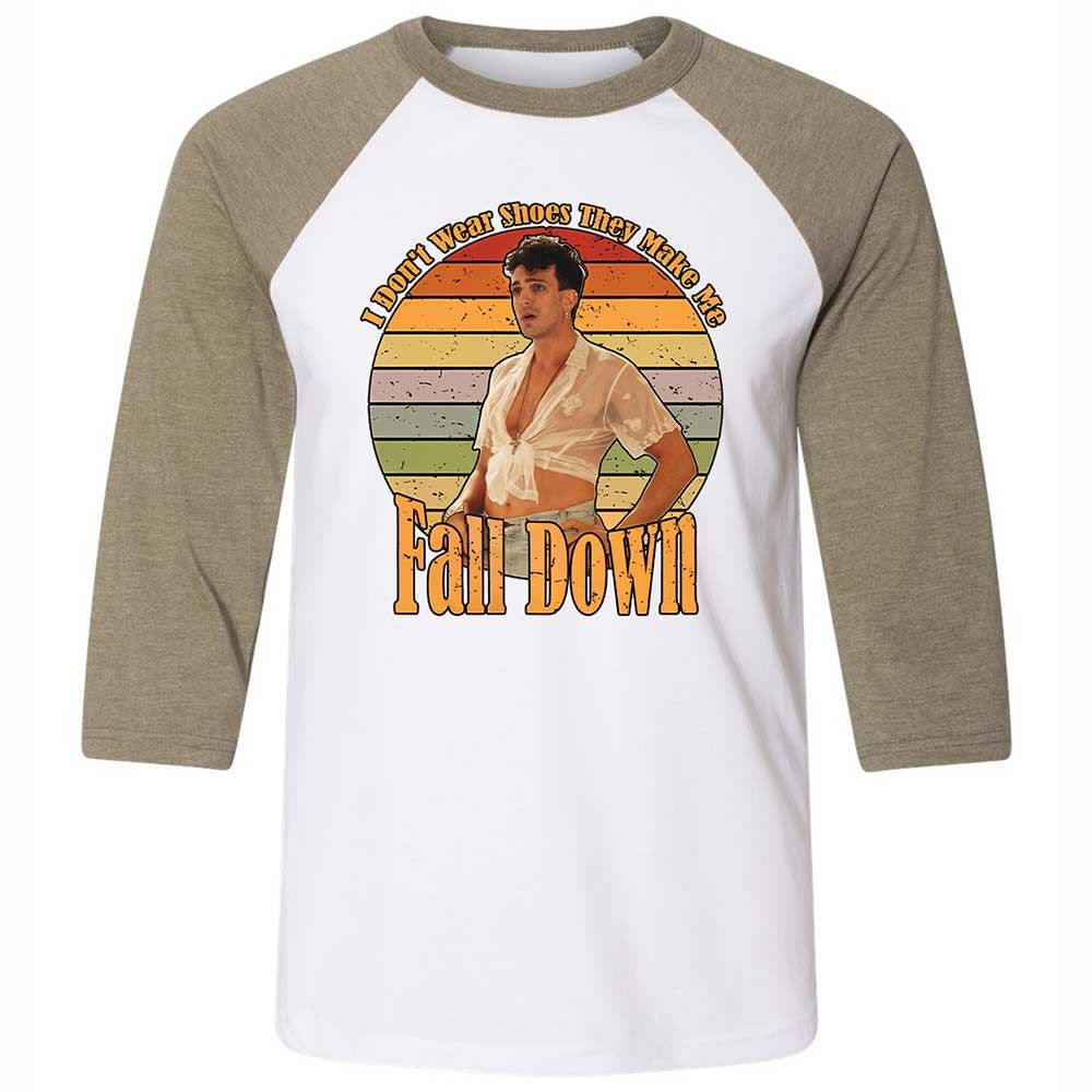 Unisex 3/4 Baseball Tee - Z3E114KV - White/Heather Olive - 4