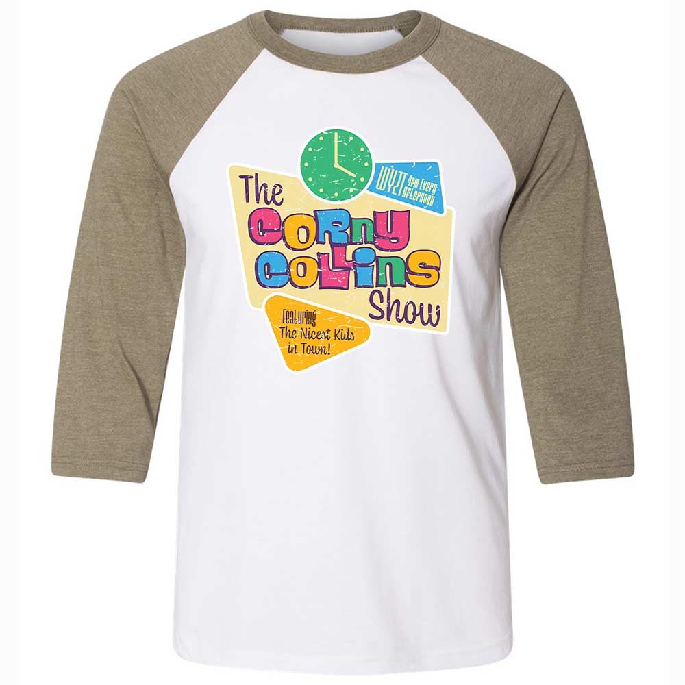 Unisex 3/4 Baseball Tee - L4XCKZYR - White/Heather Olive - 4