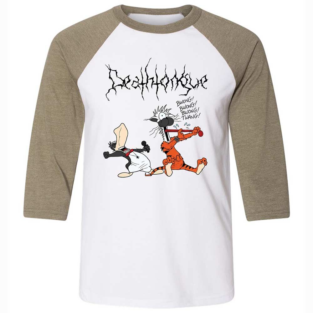 Unisex 3/4 Baseball Tee - 1TZZGJ3P - White/Heather Olive - 4