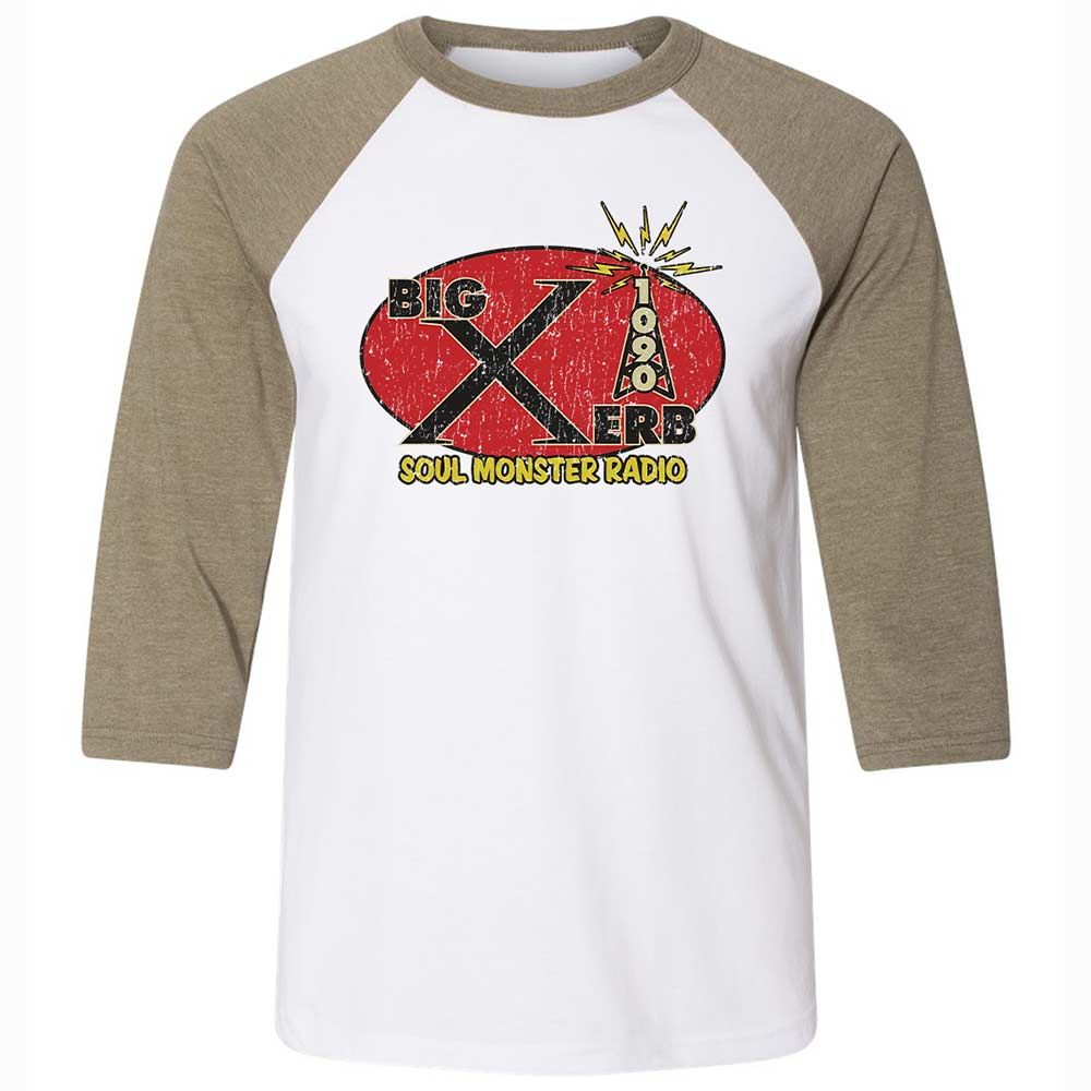 Big X Soul Monster Radio - White/Heather Olive - 4