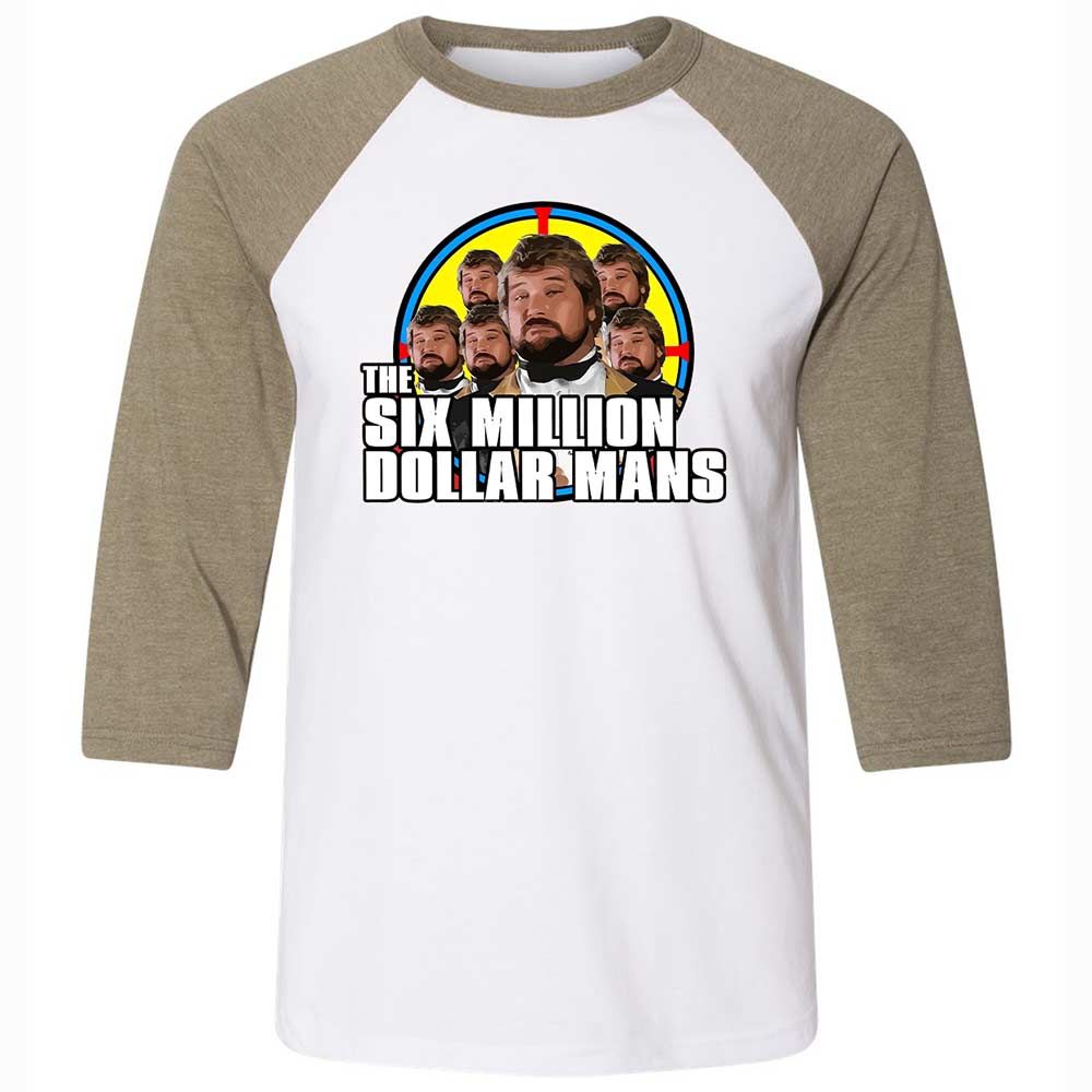 The Six Million Dollar Mans - White/Heather Olive - 4