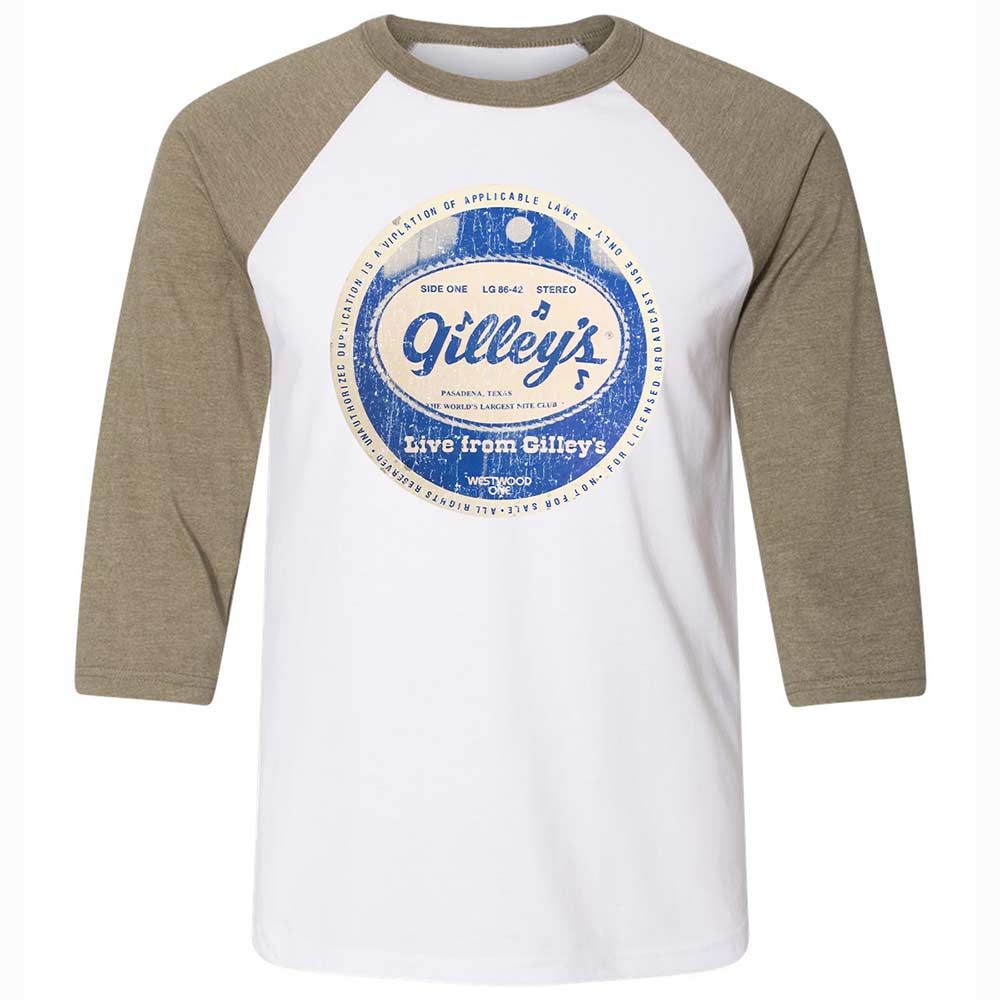 Unisex 3/4 Baseball Tee - 852WWZWH - White/Heather Olive - 4