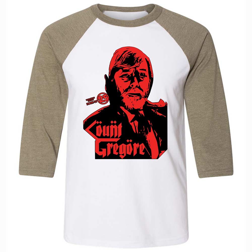 The Count Horror Theater Host - White/Heather Olive - 4