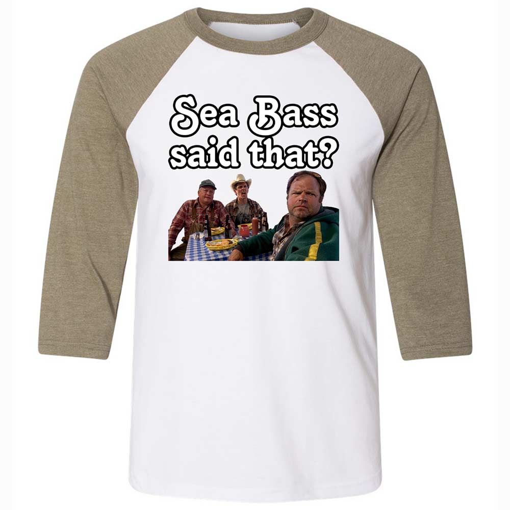 Unisex 3/4 Baseball Tee - 9Z2GY8GD - White/Heather Olive - 4