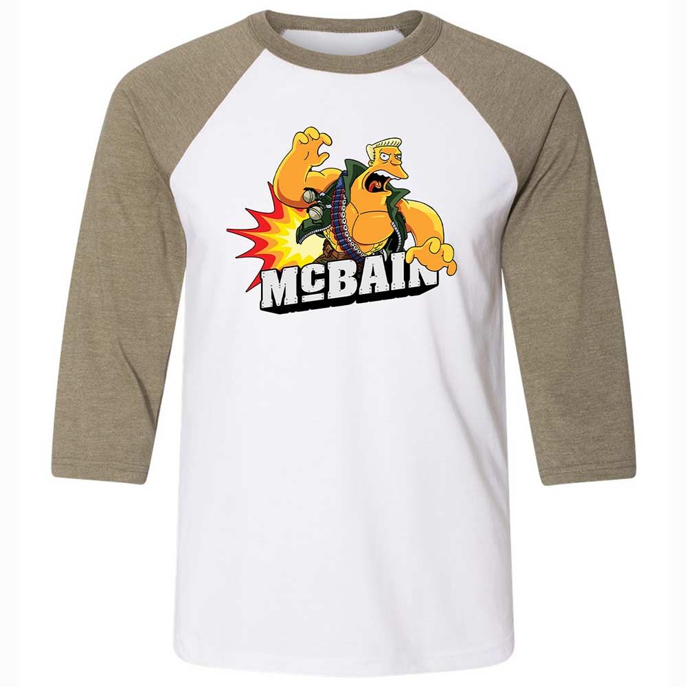 Unisex 3/4 Baseball Tee - VECTVXY9 - White/Heather Olive - 4