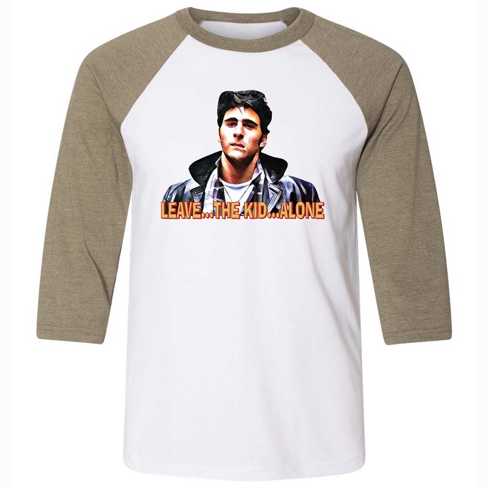Unisex 3/4 Baseball Tee - J916HSL1 - White/Heather Olive - 4
